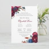 Invitation Ton bijou Quinceañera (Debout devant)