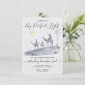 Invitation Ton Parfait Lumière 3 Rois Noël (Debout devant)