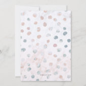 Invitation Tonnes d'amour Neutre Baby shower du couple (Dos)