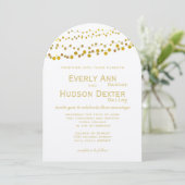 Invitation Tons or moderne Garland Mariage (Debout devant)