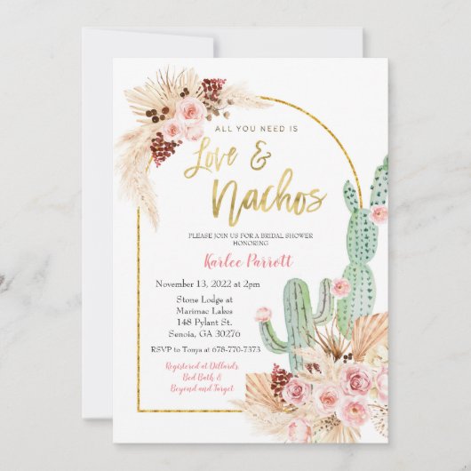 INVITATION TONYA PERSONNALISÉ (Devant)