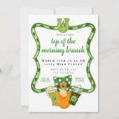 Invitation Top of the Morning St Patrick's Day Brunch (Devant)