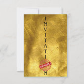 Invitation Top Secret Dance (Devant)