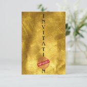 Invitation Top Secret Dance (Debout devant)