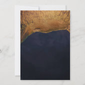 Invitation Top View Forest Lake Fête de la vie (Dos)