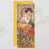 Invitation Topaz Goddess (Devant / Derrière)