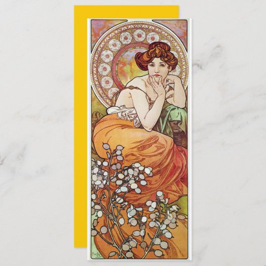 Invitation Topaz Goddess (Devant / Derrière)