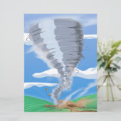 Invitation Tornade Twister (Debout devant)