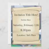 Invitation Tornade Twister (Dos)