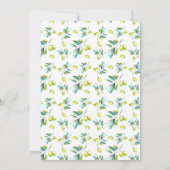 Invitation Toscane Italie | Alimentation italienne | Dîner de (Dos)