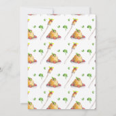 Invitation Toscane Italie | Nourriture italienne | Dîner de r (Dos)