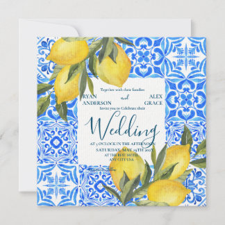 Invitation Toscane italienne Toscane Aquarelle avec Mariage c
