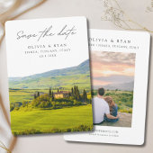 Invitation Toscane Mariage Pienza Italie Enregistrer la date