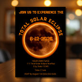 Invitation Total Solar Eclipse 2026