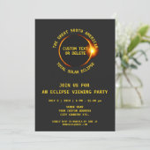 Invitation Total Solar Eclipse Party 7.2.2019 Amérique du Sud (Debout devant)