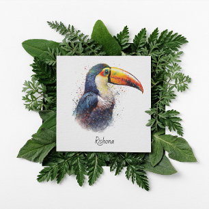 Invitation Toucan Splendeur Tropical, personnalisé