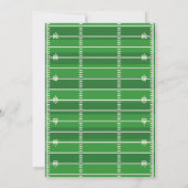 Invitation Touchdown Celebration: Football Field Birthday boy (Dos)