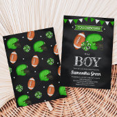 Invitation Touchdown C'est un Garçon Baby Shower