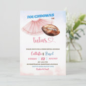 Invitation Touchdown ou Toutus Genre Reved (Debout devant)