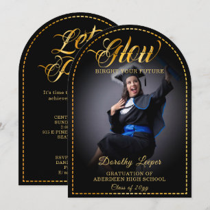 Invitation Touche dorée Illuminez votre avenir.