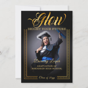 Invitation Touche dorée Illuminez votre avenir