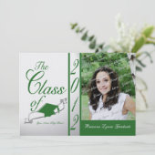 Invitation Touche verte de la graduation de classe 2012 (Debout devant)