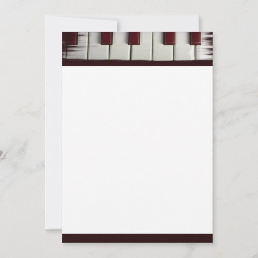 Invitation Touches de Piano (Devant)