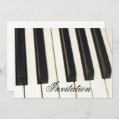 Invitation Touches de piano_ (Devant / Derrière)