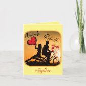 Invitation Toujours Amour Romantique (Devant)