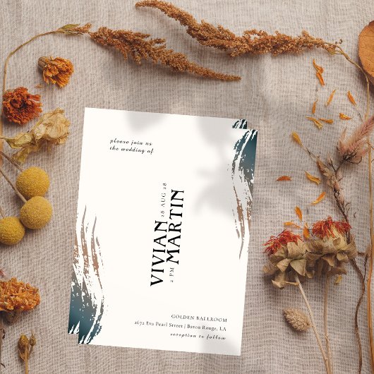 Invitation Toujours et pour l'éternité Mariage