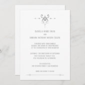 Invitation Toujours et toujours Bella et Edward Mariage (Devant / Derrière)