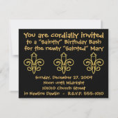 Invitation Toujours un SAINT (Dos)