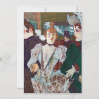 Toulouse-Lautrec - La Goulue Arrivée à la Rouge