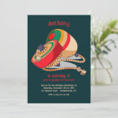 Invitation Toupie  (Debout devant)