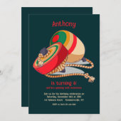 Invitation Toupie  (Devant / Derrière)