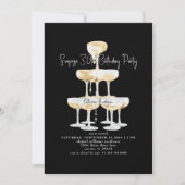 Invitation Tour de Champagne Black Surprise 30e anniversaire (Devant)