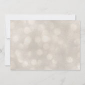 Invitation Tour de Champagne Elégante fête du 40e anniversair (Dos)