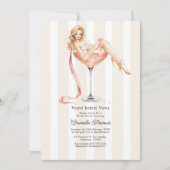 Invitation Tour de Champagne Veuve Before Vows pour Enterreme (Devant)