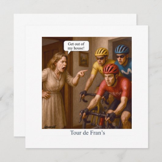 Invitation Tour de Fran’s (Devant / Derrière)