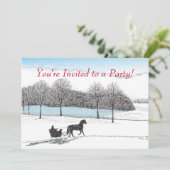 Invitation Tour de Sleigh (Debout devant)