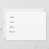 Invitation Tour de Sleigh (Dos)