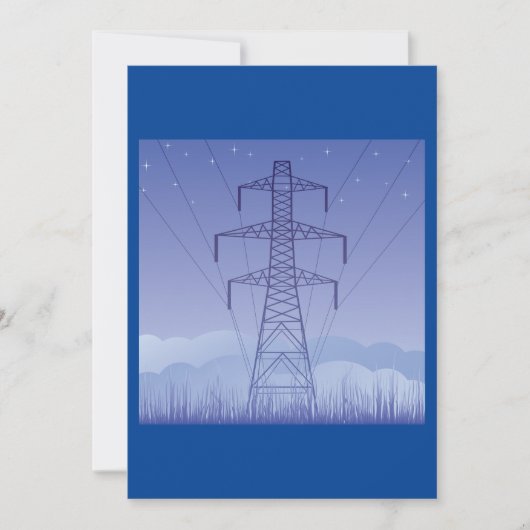 Invitation Tour de transmission de l'énergie électrique au ci (Devant)