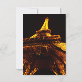 Invitation tour eiffel