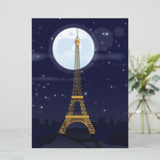 Invitation Tour Eiffel (Debout devant)