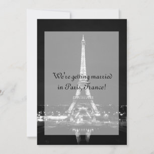 Invitation Tour Eiffel en soirée