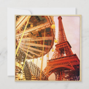 Invitation Tour Eiffel et Carrousel