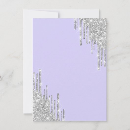 Invitation Tour Eiffel, Lavander Quinceañera (Dos)