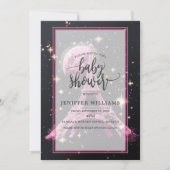 Invitation Tour Eiffel Lune de nuit (Devant)