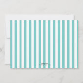 Invitation Tour Eiffel Paris Fête des mariées (Dos)