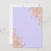 Invitation Tour Eiffel Paris, Lavander Lavander Quinceañera (Dos)